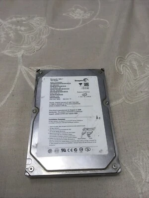 Seagate Barracuda ST3120026AS SATA1 3.5" 120GB 7200RPM Hard Drive Untested #E1 - Image 1 of 4