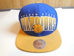 N6 GOLDEN STATE WARRIORS Snapback Hat Cap - Mitchell & Ness - HARDWOOD CLASSICS - Picture 1 of 6