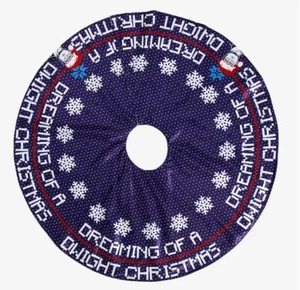 The Office Dwight Schrute Christmas Tree Skirt 48 Inches - Picture 1 of 1