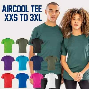 Performance wear Air-cool Unisex Spiro T-shirts, Sports T shirts, Gym t shirts - Picture 1 of 29