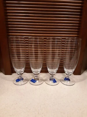 4 vasos Oneida Schott Zweisel Stemmed Pilsner 18-20 oz Foto 1 de 4