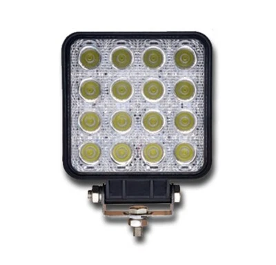 ARDILLION WHITE 48W SQUARE 12V 24V LED WORK LAMP FLOOD LIGHT FOR PICKUP CAMPER VOLVO FORD