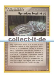 Pokemon EX Power Keepers - 85/108 - Trainer - Mysterious Fossil HP 50 - ENGLISCH - Bild 1 von 1