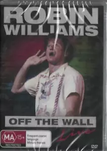 ROBIN WILLIAMS OFF THE WALL LIVE - NEW & SEALED DVD - FREE LOCAL POST - Foto 1 di 1