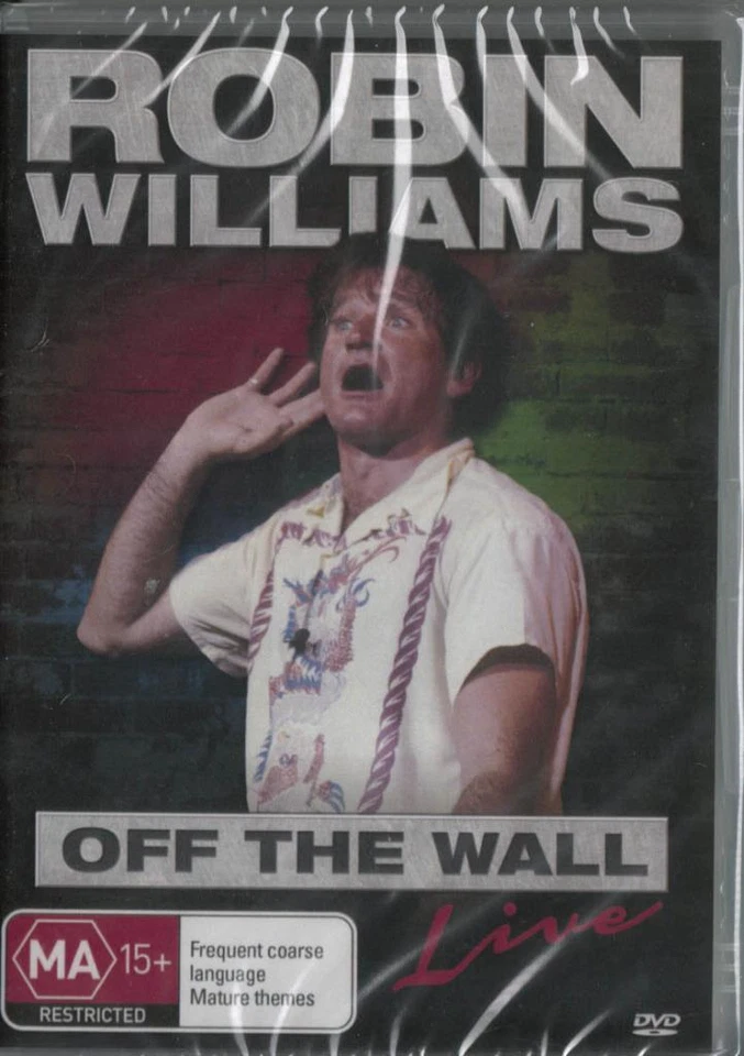 ROBIN WILLIAMS OFF THE WALL LIVE - NEW & SEALED DVD - FREE LOCAL POST - Image 1 of 1