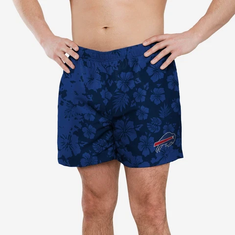 Buffalo Bills NFL FOCO Men's Color Change-Up Swimming Trunks Cover