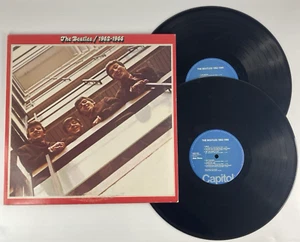 The Beatles 1962-1966 Double LP 1976 Capitol SKBO 3403 Blue Labels VG+ - Picture 1 of 7