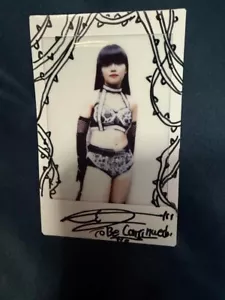 Women's Pro Wrestling Marigold Autographed Polaroid Photo Marumori Rea - Picture 1 of 1