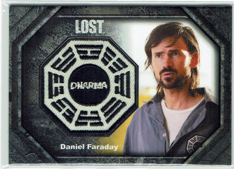 Lost Archives Dharma Patch Costume DP9 Jeremy Davies as Daniel Faraday #063/250 - Image 1 of 1