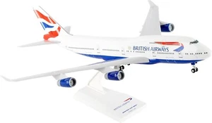 747-400 British Airways 1/200 with Gears by Daron Sky Marks - Picture 1 of 5