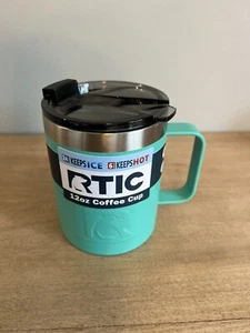 RTIC 12 oz Coffee Mug W/Spill Proof Lid, Teal - Picture 1 of 3