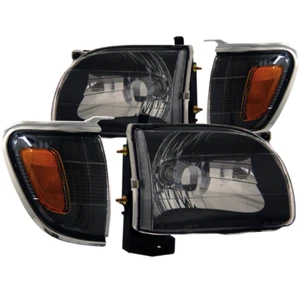 ANZO 121190 Headlight Assembly Headlight Set FITS 2001 2004 toyota tacoma crysta - Picture 1 of 5