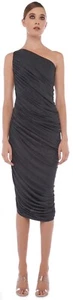 Norma Kamali Kleid Diana Kleid dunkelgrau Größe XS/34 - Bild 1 von 7