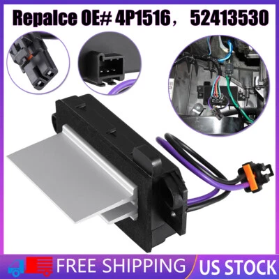 Front HVAC Heater Blower Motor Resistor For Chevy Trailblazer Envoy 2002-2009 US - Image 1 of 4