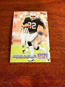 1992 Pro Set #208 Marcus Allen HOF - Picture 1 of 2