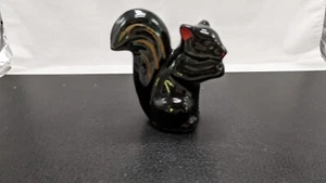 Vintage Redware Pottery Minature Squirrel  Figurine Made in Japan - Picture 1 of 5