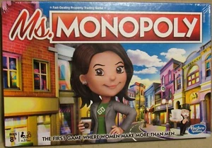 MS MONOPOLY Board Game Hasbro NEW - SEALED - Picture 1 of 5