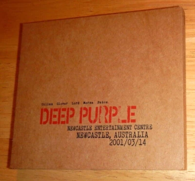 DEEP PURPLE - NEWCASTLE, AUSTRALIA 2001/03/14 - 2 CD set - Remastered 2019 - Image 1 of 4
