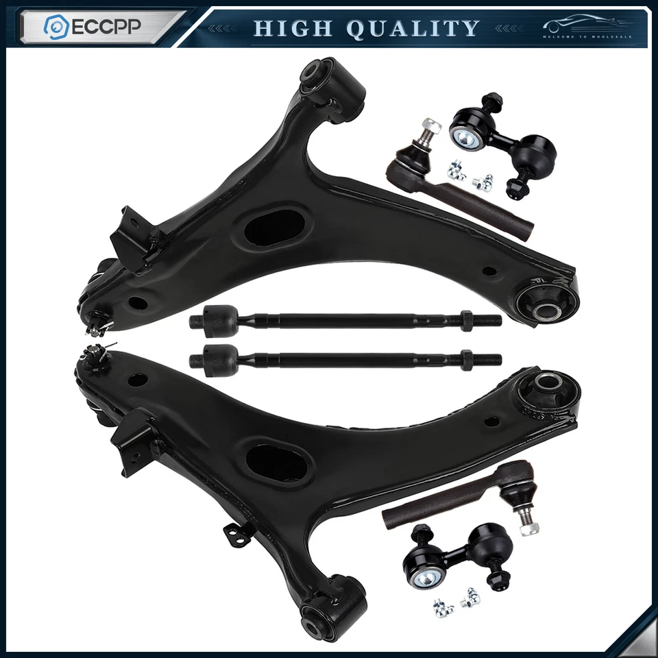 Front Sway Bar Control Arm with Ball Joint Tie Rod For 2009-2013 Subaru Forester - Image 1 of 4