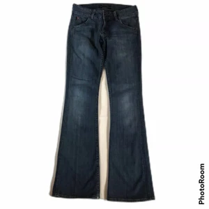Pantalones de mezclilla HUDSON para mujer talla 27 lavado medio estilo pierna cremallera bolsillo trasero solapa EE. UU. - Imagen 1 de 12