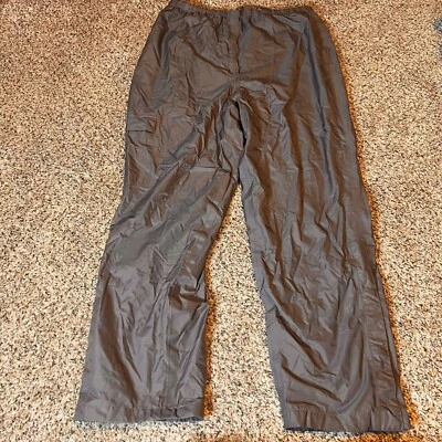 Coleman Outdoor Co. Hiking Pants Cargo Pockets Snap Hem Nylon Gray L - Image 1 of 4