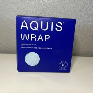 AQUIS Hair Wrap Drying Towel Tool Recycled Microfiber - Light Blue - Picture 1 of 3