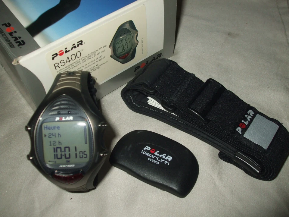 Polar RS400 HR-Monitor, Fitness Watch Computer - Image 1 of 1