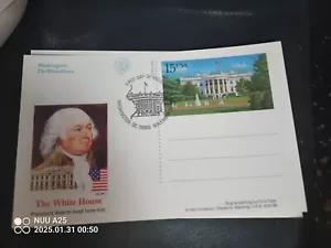1989 U.S, Postcard FDI Preprinted 15c postage Scott # UX143 - Picture 1 of 2