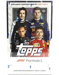 2021 TOPPS F1 FORMULA 1 RACING HOBBY BOX FACTORY SEALED NEW - Picture 1 of 2