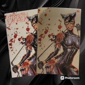 Battle Damage Catwoman Set ( Foil and Trade) Gotham City Sirens #1  - Bild 1 von 3