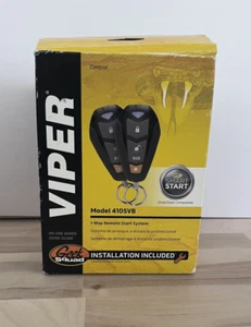 Viper 4105V 1-Way Remote Start System – Keyless Entry, 2 Remotes, SmartStart Com - Picture 1 of 11