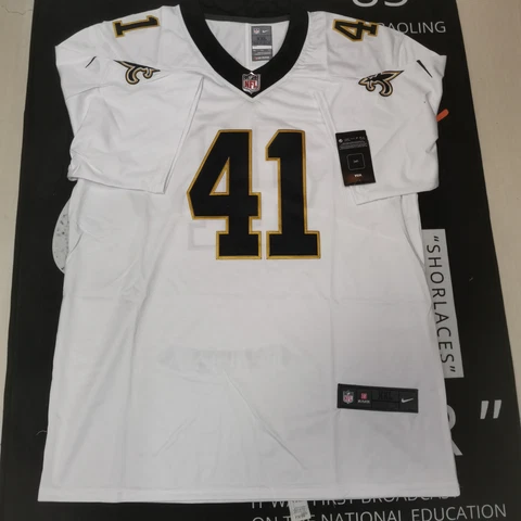 Alvin Kamara #41 New Orleans Saints Vapor White Jersey Size 2XL Cover