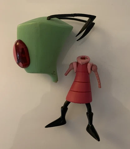 Invader Zim Series One Action Figure Nickelodeon Palisades Nick 2004 PLEASE READ Cover