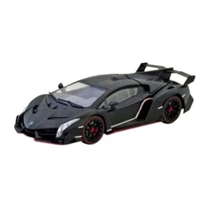 KYOSHO 1/43 05571MBK LAMBORGHINI VENENO MATT BLACK - Foto 1 di 3