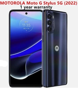 Motorola Moto G Stylus 5G (2022) 128GB+4GB 50MP Unlocked Cellphone New Sealed - Picture 1 of 12