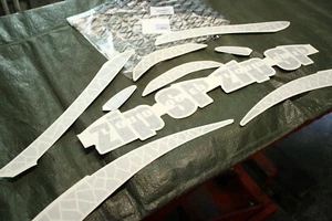 Piaggio ZIP (2) 50 SP ZAPC256 Dekor Satz 62176000A3 Decal Kit Aufkleber - Bild 1 von 4