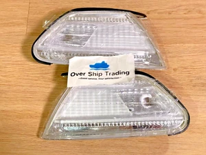 Toyota Mark II JZX100 Clear Side Marker Corner Lamp Left Right Pair JDM - Bild 1 von 11