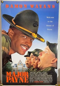 MAJOR PAYNE DS ROLLED ORIGINAL ONE SHEET MOVIE POSTER DAMON WAYANS (1995) - Picture 1 of 2