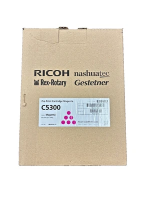 GENUINE RICOH MP C5300 MAGENTA 828603 TONER BOXED VAT INCLUDED - Image 1 of 2