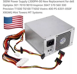 L300PM-00 300W Zasilacz Dell Optiplex 7010 9010/ Inspiron Vostro 260 660 620 - Zdjęcie 1 z 1