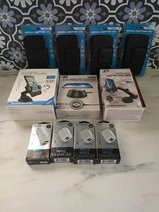 Lot Accessoires Téléphone Portable Supports Étui Téléphone Support Voiture Support Téléphone Sans Fil... - Photo 1 sur 7