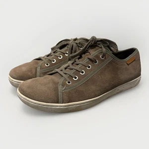 Birkenstock Arran Shoes Sz 45 M Size 12 Casual Olive Gray Brown Suede - Picture 1 of 18
