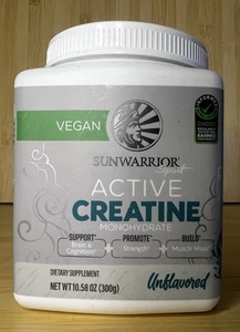 Sunwarrior Sport Active Creatine Monohydrate Powder Pre Workout Supplement 12/26 - Picture 1 of 5