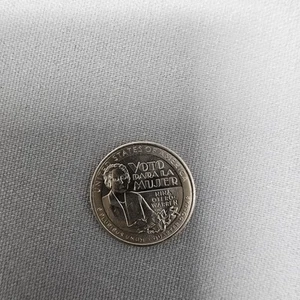 2022 "D" Mint Voto Para La Mujer quarter Rare "IN COD WE TRUST" Error - Bild 1 von 3