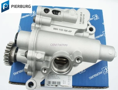 06H115105AN PIERBURG OEM Engine Oil Pump For 2012-2015 Audi A4 A6 Q3 Q5 2.0TFSI - Imagem 1 de 4