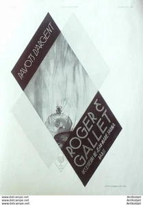 Kosmetikwerbung Rigaud Silbermohn 1930 - Bild 1 von 1