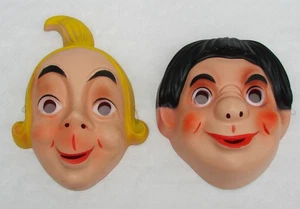Vintage 70er J. - Max & Moritz - Karneval / Fasching / Maske / Larve - Bild 1 von 4