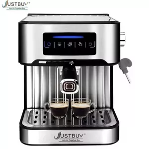Siebträger/Filterkaffeemaschine Espresso Maschine Kaffee Halbautomat - Bild 1 von 6