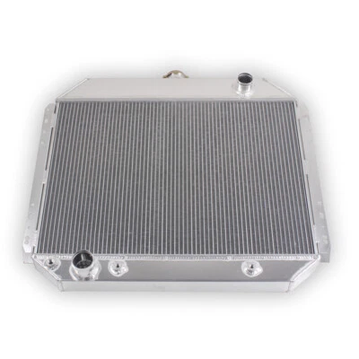 For 1973 74-1977 1978 79 Ford F100 F150 F250 F350 3-Row Aluminum Racing Radiator Foto 1 de 4