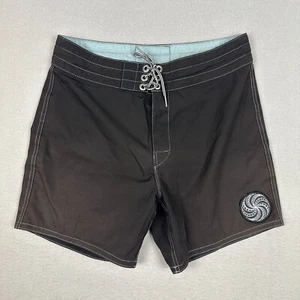 Birdwell Beach Britches Hombres Talla 30 Tabla de Natación Pantalones Cortos 5.5" Negro Traje de Baño EE. UU. - Imagen 1 de 7